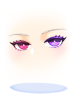 (C) Demi-Freya's twinkling eyes (Middle)
