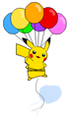 (C) Pikachu Balloons (Lower)