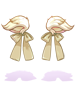 (C) Cat Ears Ribbon (Middle)